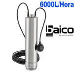 Bomba para Poço 1.2Cvs 65Metros de elevação + Bóia + Cabo  6000Litros/Hora