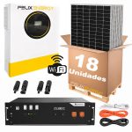 Kit Auto-Consumo 9900W Monofasico C/Bateria Felixenergy