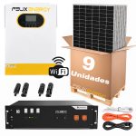 Kit Auto-Consumo 5000W Monofasico C/Bateria Felixenergy