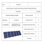 Estrotura Plana Para 6 Paineis Solares Verticais - Image 2