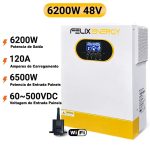 Inversor Híbrido 6200W Felixenergy Monofasico (Baterias 48V) - Image 2